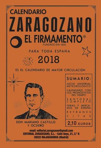 CALENDARIO ZARAGOZANO 2018 | 9788494641916 | MARIANO, CASTILLO Y OCSIERO