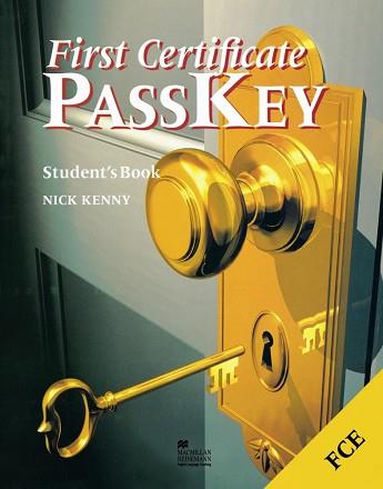 FIRST CERTIFICATE PASSKEY STUDENT'S BOOK | 9780435244897 | KENNY, NICK