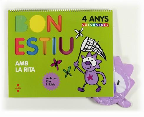 BON ESTIU AMB LA RITA. 4 ANYS. COLORAINES | 9788466129244 | AAVV