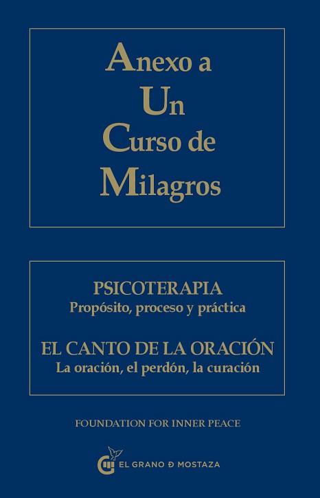 ANEXO A UN CURSO DE MILAGROS | 9788493809140 | VV. AA