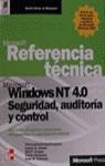 MICROSOFT WINDOWS NT 4.0 SEGURIDAD AUDITORIA Y CONTROL | 9788448122935 | JUMES, JAMES G.