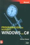 PROGRAMACIÓN EN MICROSOFT WINDOWS CON C# | 9788448136987 | PETZOLD, CHARLES