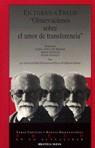 EN TORNO A FREUD OBSERVACIONES SOBRE EL AMOR DE TRANSFERENCI | 9788470306310 | VARIS