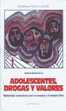 ADOLESCENTES DROGAS Y VALORES | 9788483163740 | MORADILLO, FABIAN