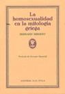 HOMOSEXUALIDAD EN LA CULTURA GRIEGA LA | 9788486556020 | SERGENT, BERNARD