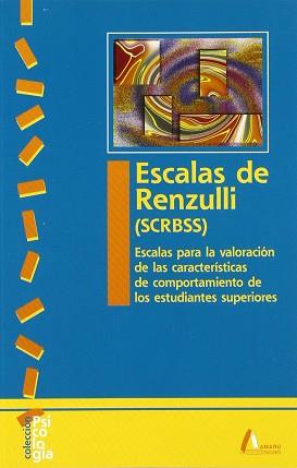 ESCALAS DE RENZULLI (SCRBSS) | 9788481961485 | VARIS