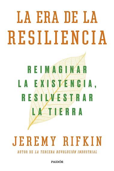 ERA DE LA RESILIENCIA | 9788449339929 | RIFKIN, JEREMY