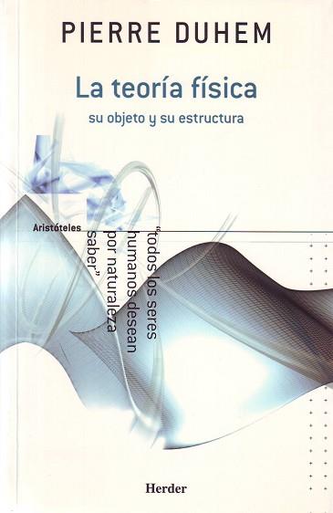 TEORIA FISICA, LA | 9788425423055 | DUHEM, PIERRE