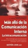 MAS ALLA DE LA COMUNICACION INTERNA | 9788480888714 | ELIAS, JOAN