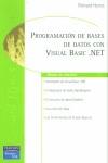 PROGRAMACION DE BASES DE DATOS CON VISUAL BASIC.NET | 9788420536491 | HYNES, RICHARD