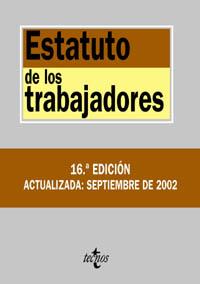 ESTATUTO DE LOS TRABAJADORES (2002) | 9788430938582 | CRUZ VILLALON, JESUS