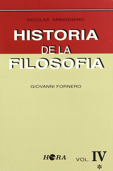 HISTORIA DE LA FILOSOFIA ,VOL.4 (2 VOLUMS.) | 9788485950812 | ABBAGNANO, NICOLA ; FORNERO, GIOVANNI