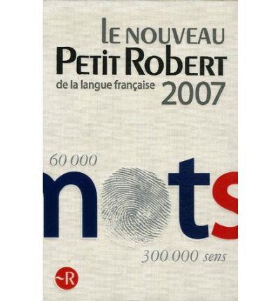 DICIONARIO LE PETIT ROBERT 2007 FRANCES | 9782849021330