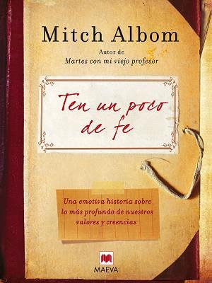 TEN UN POCO DE FE | 9788492695225 | ALBOM, MITCH