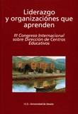 LIDERAZGO Y ORGANIZACIONES QUE APRENDEN | 9788427123380 | VILLA,A.