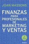 FINANZAS PARA PROFESIONALES DE MARKETING Y VENTAS | 9788423426737 | MASSONS, JOAN