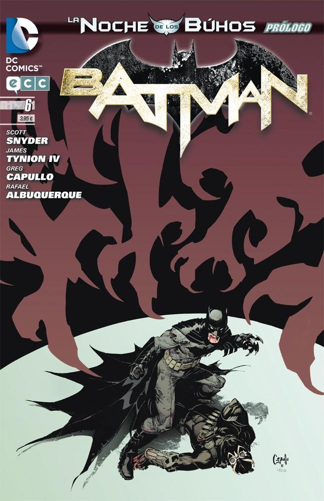 BATMAN NÚM. 06: LA NOCHE DE LOS BUHOS - PRÓLOGO | 9788415628637 | SNYDER, SCOTT/TYNION IV, JAMES