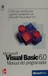 MICROSOFT VISUAL BASIC 6.0 MANUAL DEL PROGRAMADOR | 9788448120627 | MICROSOFT CORPORATION