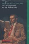 ABOGADOS DE LA LITERATURA LOS | 9788481096064 | REICH-RANICKI, MARCEL