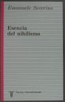 ESENCIA DEL NIHILISMO | 9788430601813 | SEVERINO, EMANUELE