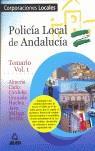 POLICIA LOCAL DE ANDALUCIA TEMARIO VOL I | 9788466549363 | AA VV