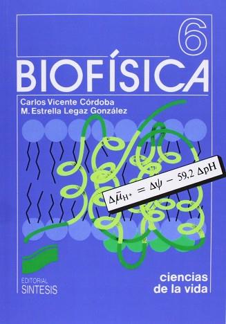 BIOFISICA | 9788477381396 | VICENTE CORDOBA, CARLOS