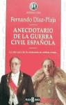 ANECDOTARIO DE LA GUERRA CIVIL ESPAÑOLA | 9788401550157 | DIAZ-PLAJA, FERNANDO