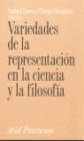 VARIEDADES DE LA REPRESENTACION EN LA CIENCIA Y LA FILOSOFIA | 9788434428836 | IBARRA, ANDONI