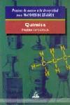 QUIMICA PRUEBA ESPECIFICA ACCESO UNIVERSIDAD MAYORES 25 AÑOS | 9788488834089 | VARIS