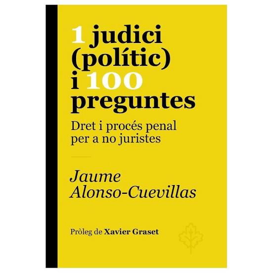 1 JUDICI (POLÍTIC) I 100 PREGUNTES | 9788415315612 | ALONSO-CUEVILLAS, JAUME