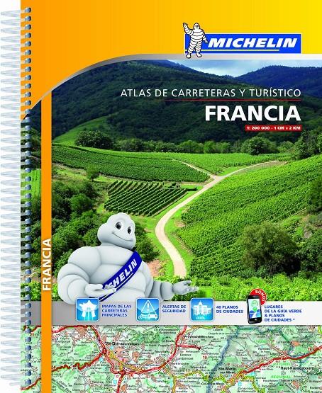 ATLAS DE CARRETERAS Y TURÍSTICO FRANCIA 20497 | 9782067193000 | VARIOS AUTORES