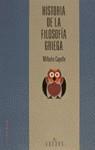 HISTORIA DE LA FILOSOFIA GRIEGA | 9788424920319 | CAPELLE, WILHELM