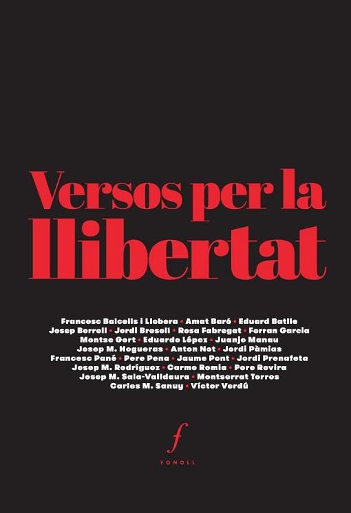 VERSOS PER LA LLIBERTAT | 9788494736698 | DD. AA.