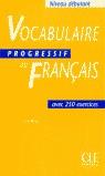 VOCABULAIRE PROGRESSIF FRANCAIS DEBUTANT ALUMNE | 9782090338782 | MIQUEL, CLAIRE