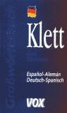 GRAN DICCIONARIO KLETT ESPAÑOL-ALEMAN I VICE | 9788483323663 | VARIS