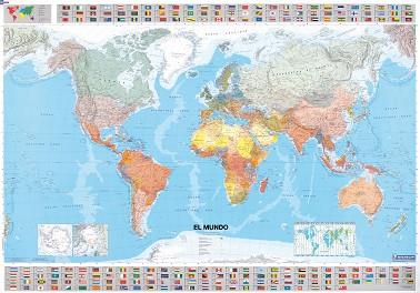 MAPA 13703 MUNDO PLASTIFICADO | 9782061009888 | VARIS