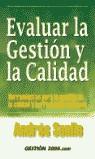 EVALUAR LA GESTION Y LA CALIDAD | 9788480888110 | SENLLE, ANDRES