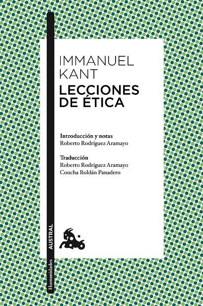 LECCIONES DE ÉTICA | 9788408041375 | IMMANUEL KANT