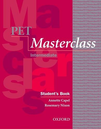 PET MASTERCLASS INTERMEDIATE STUDENT'S BOOK | 9780194514088 | CAPEL, ANNETTE / NIXON, ROSEMARY