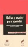 HABLAR Y ESCRIBIR PARA APRENDER | 9788477386216 | JORBA, JAUME