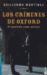 CRIMENES DE OXFORD | 9788423336906 | MARTINEZ, GUILLERMO