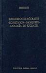 RECUERDOS DE SOCRATES | 9788424916190 | JENOFONTE