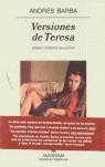 VERSIONES DE TERESA ( PREMIO TORRENTE BALLESTER ) | 9788433971302 | BARBA, ANDRES