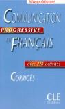 COMMUNICATION PROGRESSIVE DU FRANÇAIS ( CORRIGES ) DEBUTANT | 9782090333077 | MIQUEL, CLAIRE