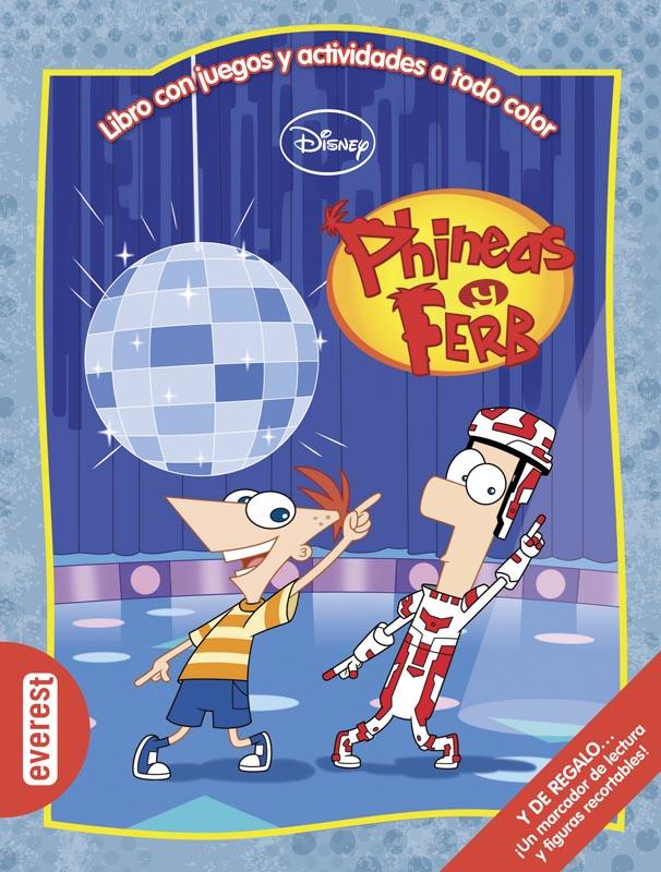 PHINEAS Y FERB. LIBRO CON JUEGOS Y ACTIVIDADES A TODO COLOR | 9788444169866 | WALT DISNEY COMPANY