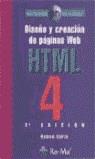 HTML 4 DISEÑO Y CREACION DE PAGINAS WEB (2 ED.2002) | 9788478975136 | SORIA, RAMON