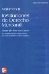 INSTITUCIONES DE DERECHO MERCANTIL VOL.2 (2003) | 9788448139841 | SANCHEZ CALERO, FERNANDO