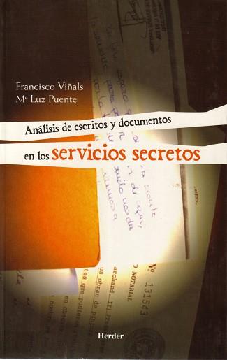 ANALISIS DE ESCRITOS Y DOCUMENTOS EN LOS SERVICIOS SECRETOS | 9788425423192 | VIÑALS, FRANCISCO