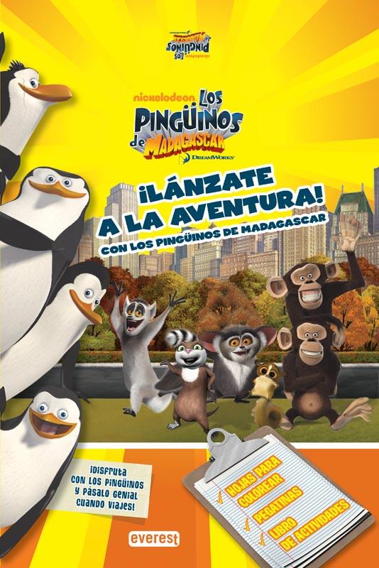 ¡LÁNZATE A LA AVENTURA CON LOS PINGÜINOS DE MADAGASCAR! | 9788444168487 | DREAMWORKS ANIMATION SKG.