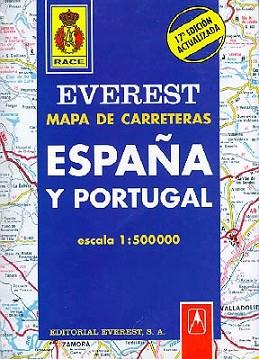 MAPA ESPAÑA-PORTUGAL  ESCALA 1:500.000 | 9788424141202 | VARIS